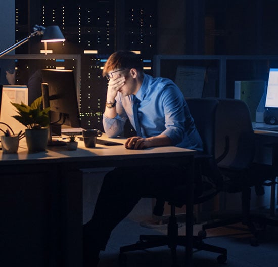 IT Director Overwhelmed and Worried about Cyber Threats to His Business