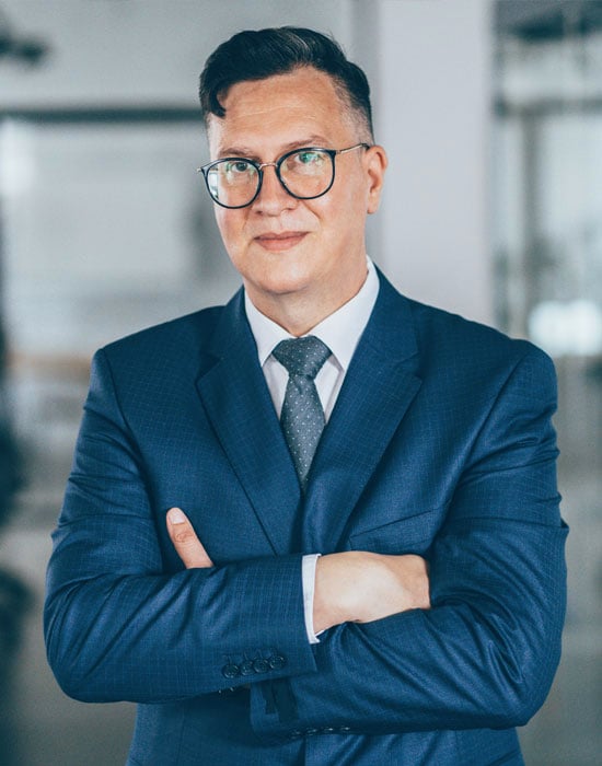 Business owner having peace of mind that his business is protected.