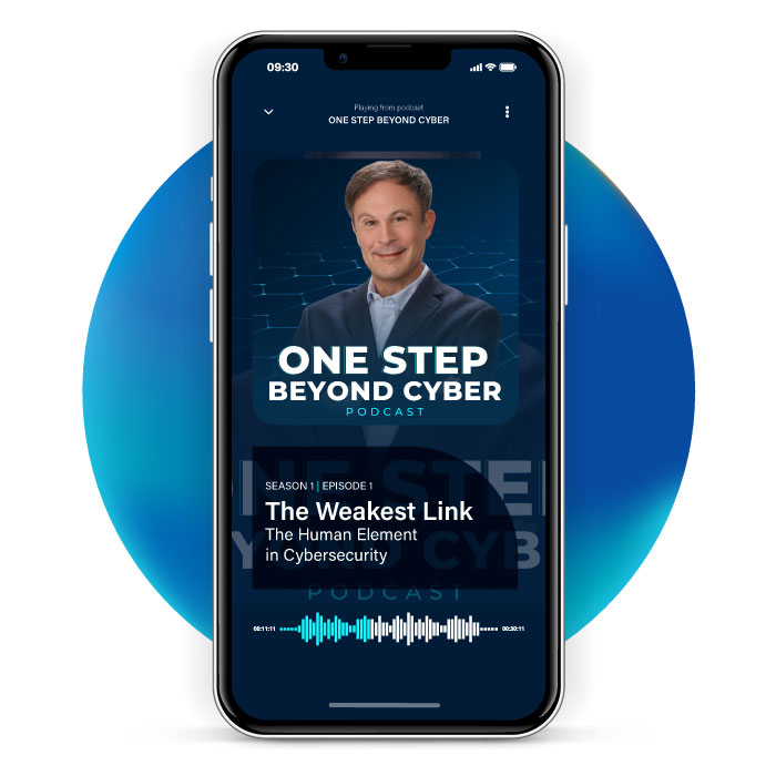 Listen to our podcast One Step Beyond Cyber.